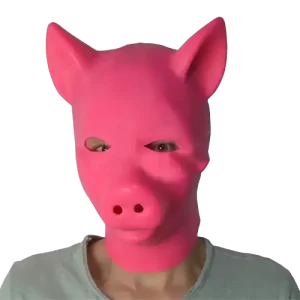 Latex Piggy Mask