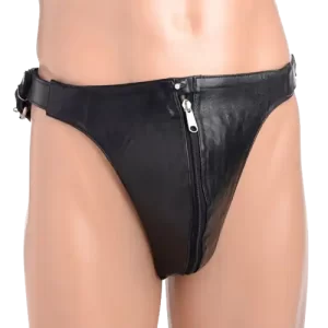 Spiked Leather Jockstrap